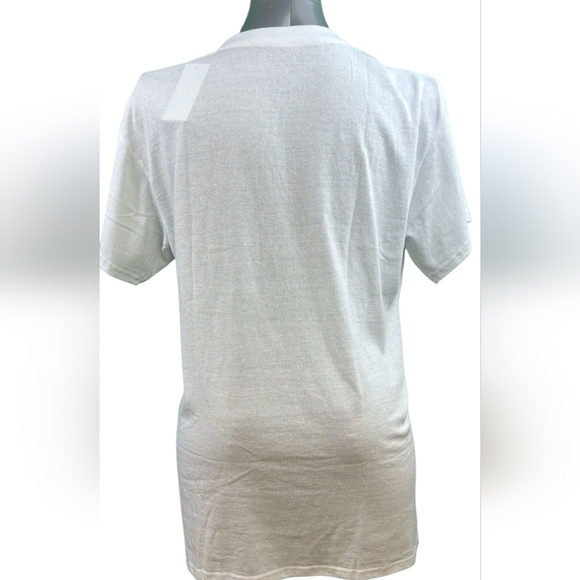 Brisco Love Club Rainbow Graphic White Shirt - Picture 2 of 3